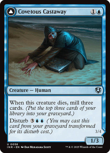 Covetous Castaway // Ghostly Castigator (INR) (58) — cara 1 de 2