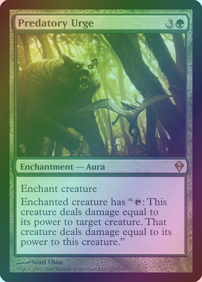 Predatory Urge (ZEN) (175) / Foil