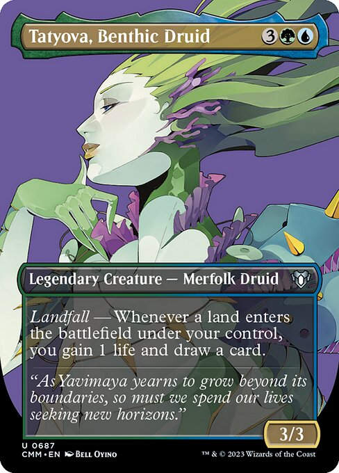 Tatyova, Benthic Druid (cmm) / Borderless