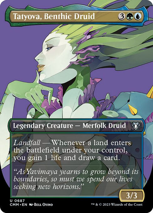 Tatyova, Benthic Druid (cmm) / Borderless