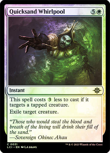 Quicksand Whirlpool (lci) / Foil