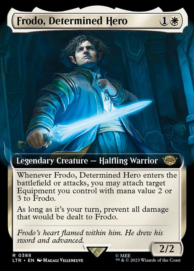 Frodo, Determined Hero (LTR) (388) / Extended Art