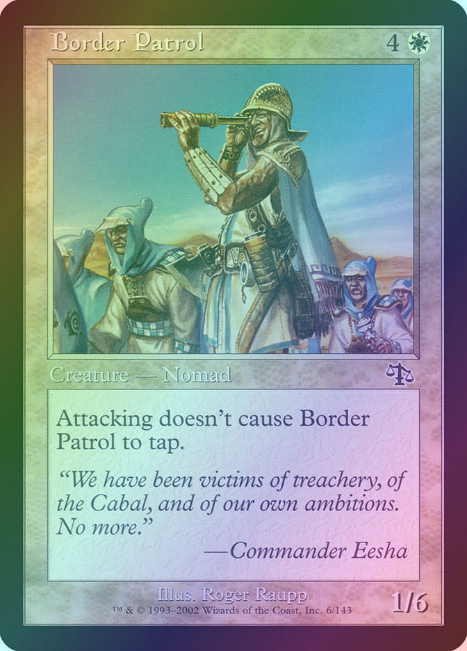 Border Patrol (JUD) (6) / Foil