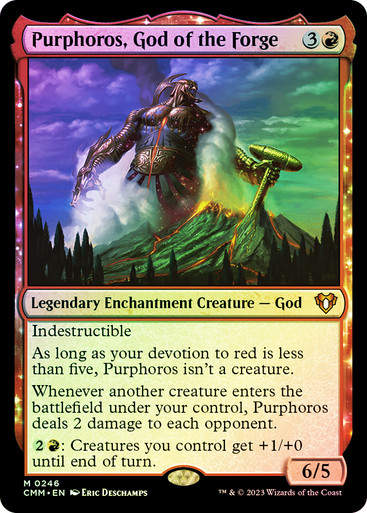 Purphoros, God of the Forge (cmm) / Foil