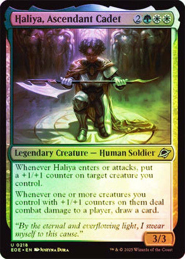 Haliya, Ascendant Cadet (EOE) (218) / Foil