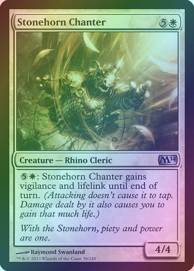 Stonehorn Chanter (M14) (39) / Foil
