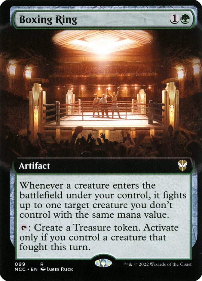 Boxing Ring (NCC) (99) / Extended Art