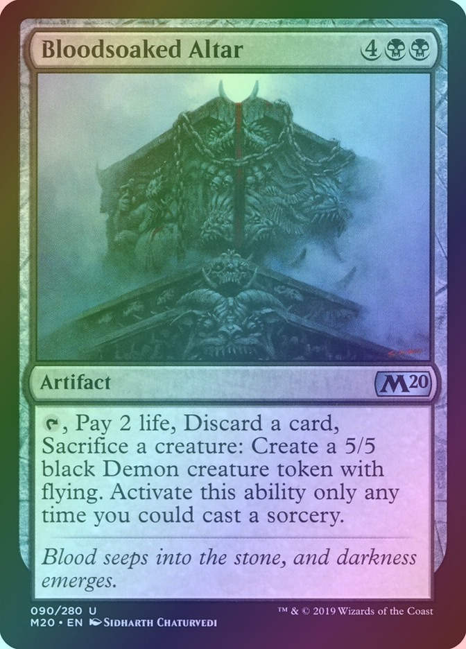 Bloodsoaked Altar (M20) (90) / Foil