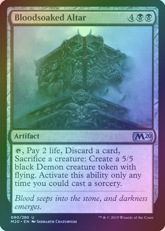 Bloodsoaked Altar (M20) (90) / Foil