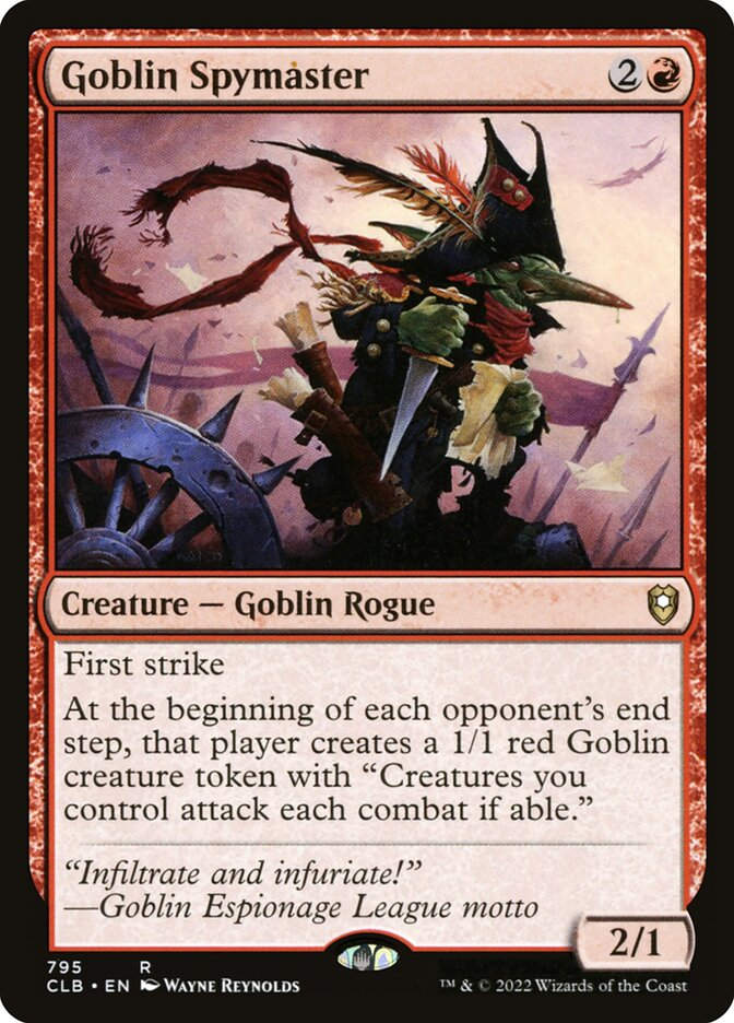 Goblin Spymaster (CLB) (795)