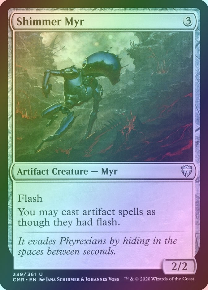 Shimmer Myr (CMR) (339) / Foil