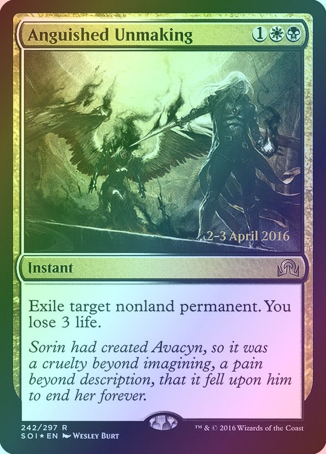 Anguished Unmaking (PSOI) (242s) / Foil