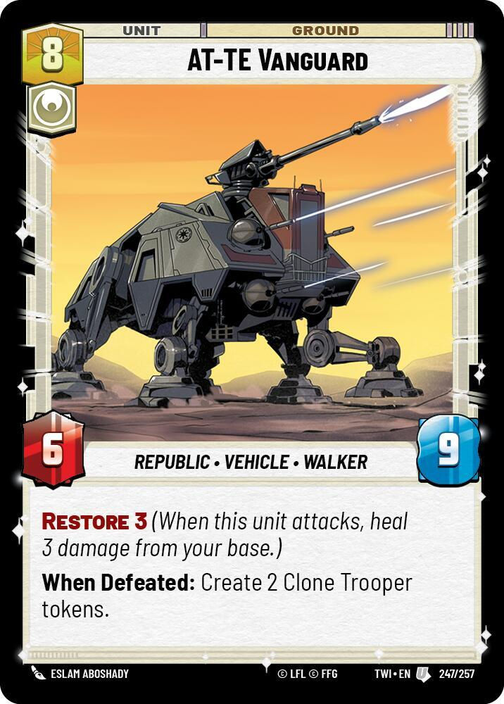 AT-TE Vanguard (TWI) (247/257) / Foil