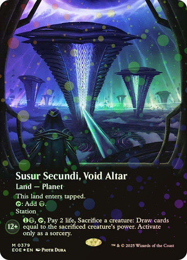 Susur Secundi, Void Altar (EOE) (379) / Borderless Galaxy Foil