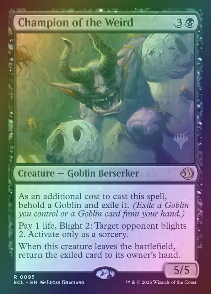 Champion of the Weird (PECL) (95p) / Foil