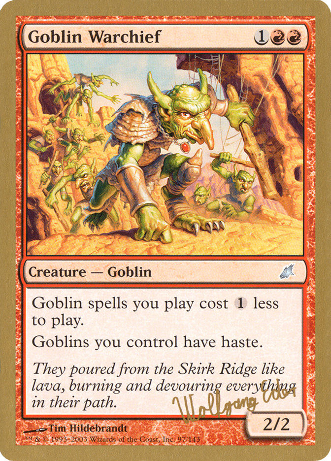 Goblin Warchief (WC03) (we97)