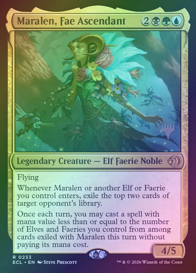 Maralen, Fae Ascendant (PECL) (233p) / Foil
