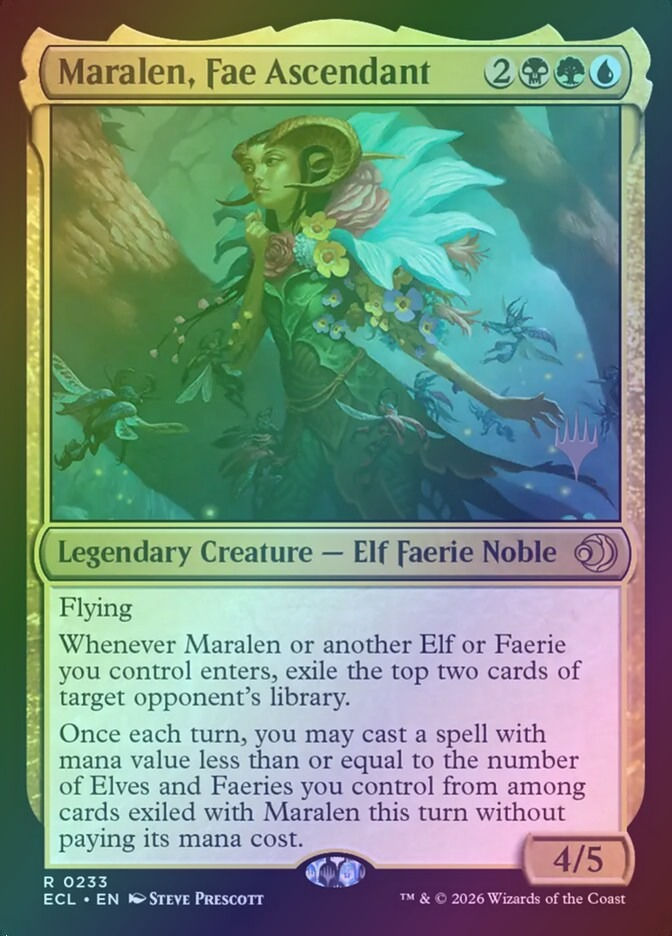Maralen, Fae Ascendant (PECL) (233p) / Foil
