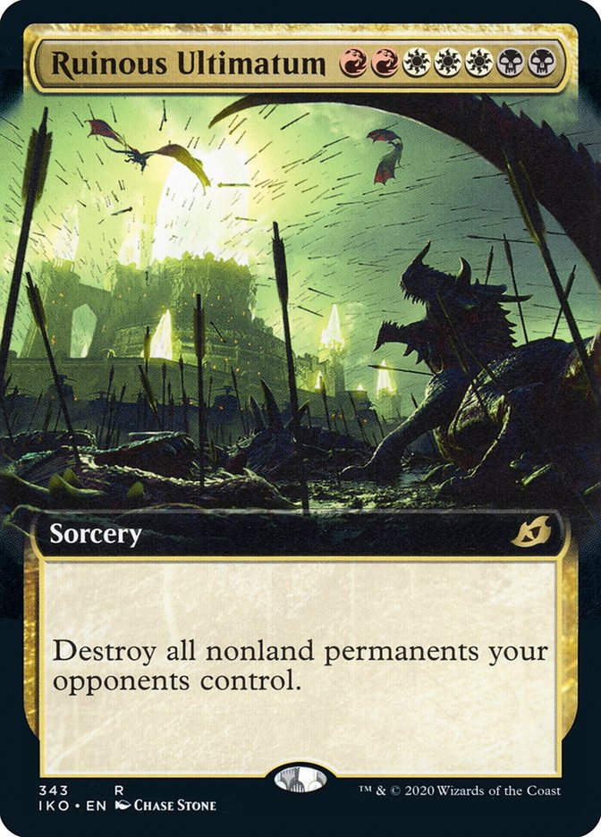 Ruinous Ultimatum (IKO) (343) / Extended Art