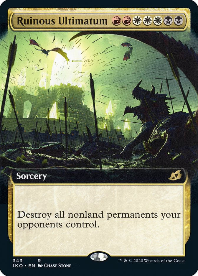 Ruinous Ultimatum (IKO) (343) / Extended Art