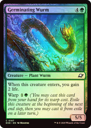 Germinating Wurm (EOE) (187) / Foil