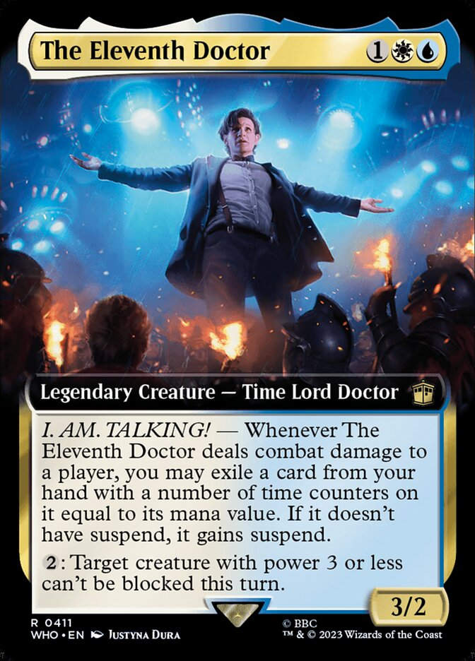 The Eleventh Doctor (WHO) (411) / Extended Art