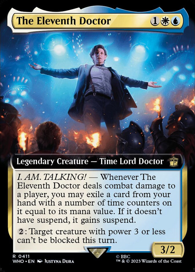 The Eleventh Doctor (WHO) (411) / Extended Art