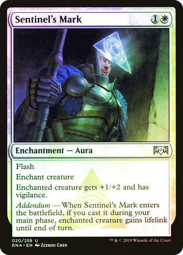 Sentinel's Mark (RNA) (20) / Foil