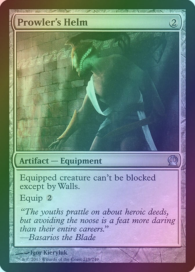 Prowler's Helm (THS) (219) / Foil