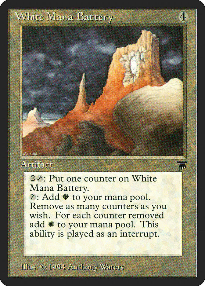 White Mana Battery (leg)