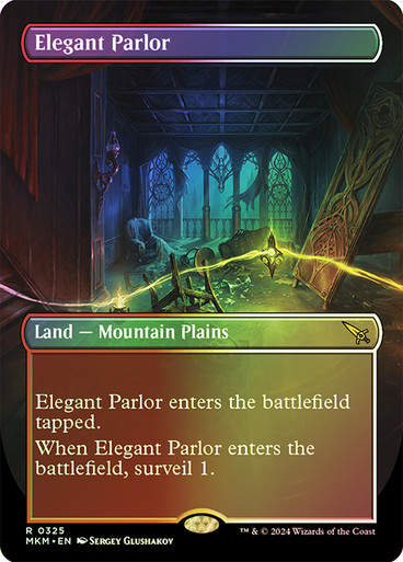 Elegant Parlor (mkm) (325) / Borderless Foil