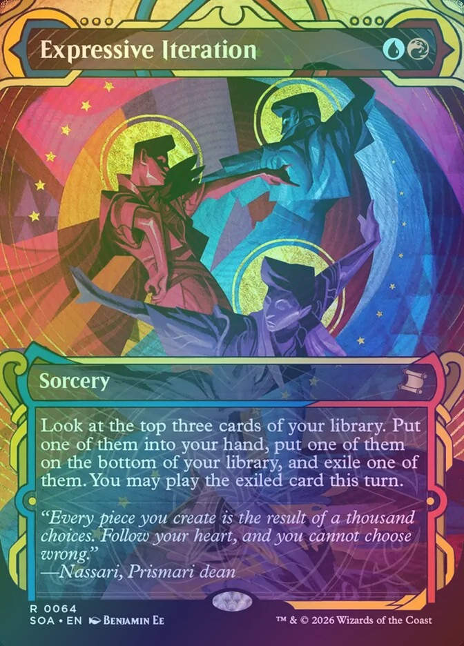 Expressive Iteration (SOA) (64) / Borderless / Showcase / Foil