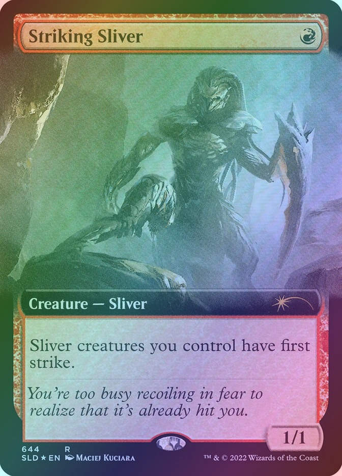 Striking Sliver (SLD) (644) / Extended Art / Foil