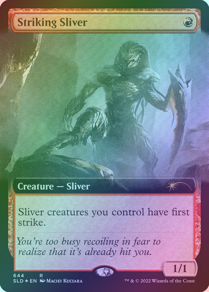 Striking Sliver (SLD) (644) / Extended Art / Foil
