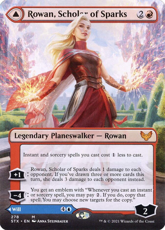 Rowan, Scholar of Sparks // Will, Scholar of Frost (STX) (278)