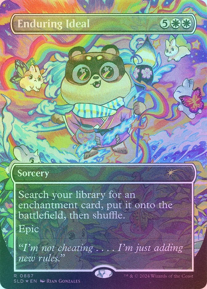 Enduring Ideal (SLD) (887) / Borderless / Rainbow Foil