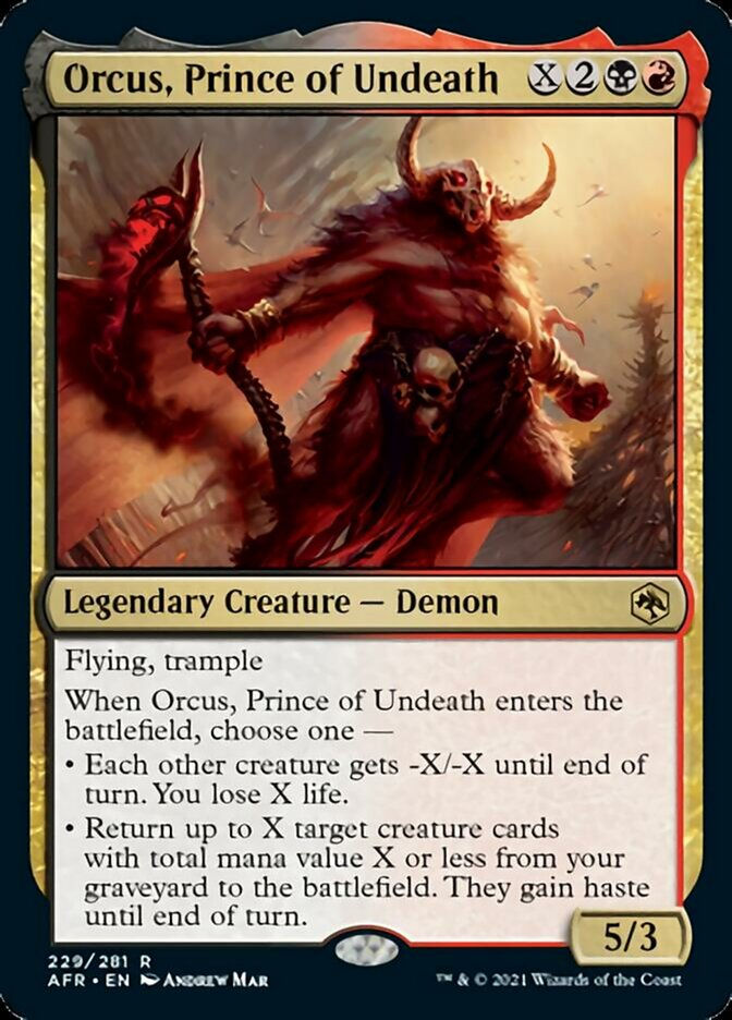 Orcus, Prince of Undeath (AFR)