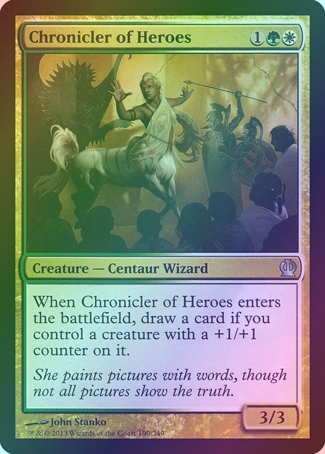 Chronicler of Heroes (THS) (190) / Foil