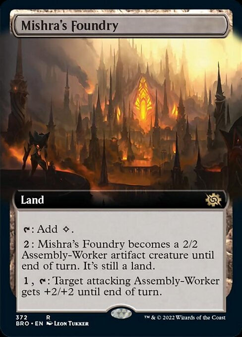Mishra's Foundry (BRO) / Extended Art
