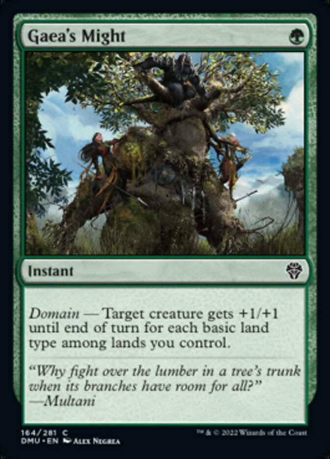 Gaea's Might (DMU)