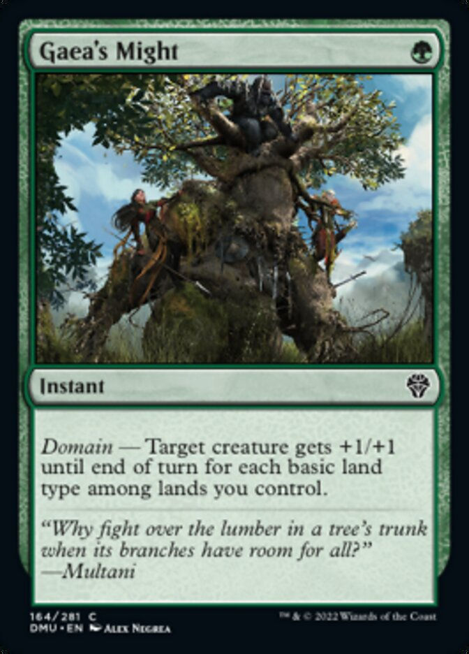 Gaea's Might (DMU)