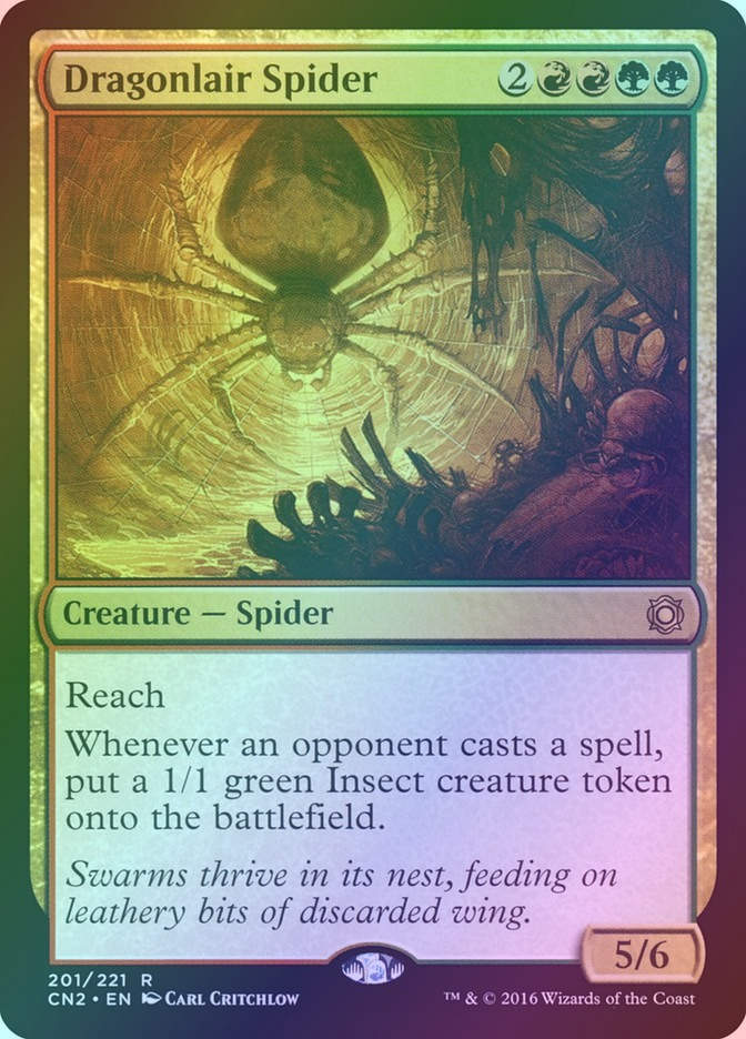Dragonlair Spider (CN2) (201) / Foil