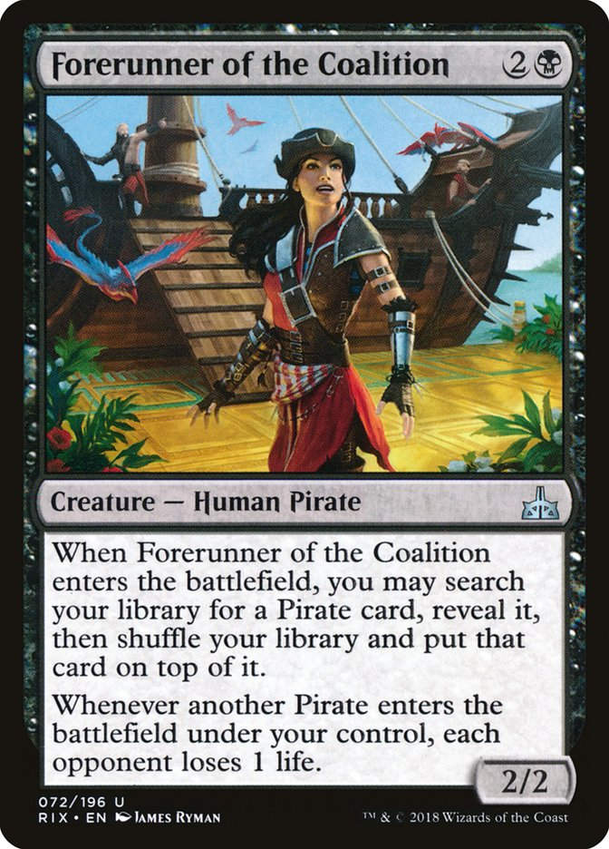 Forerunner of the Coalition (RIX) (72)
