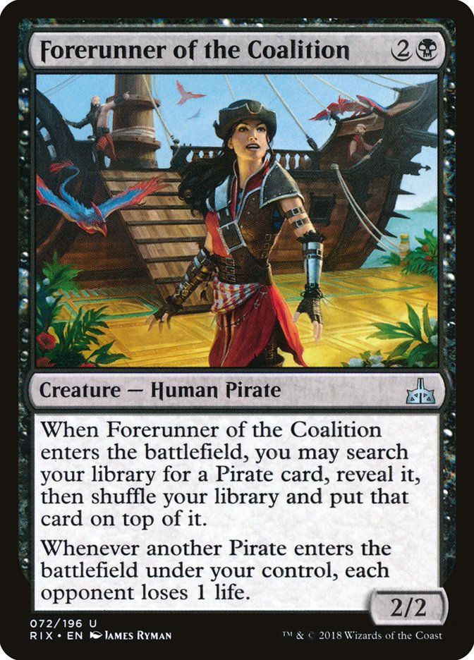 Forerunner of the Coalition (RIX) (72)