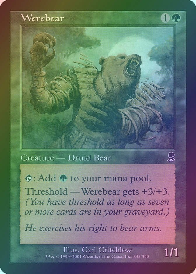 Werebear (ODY) (282) / Foil