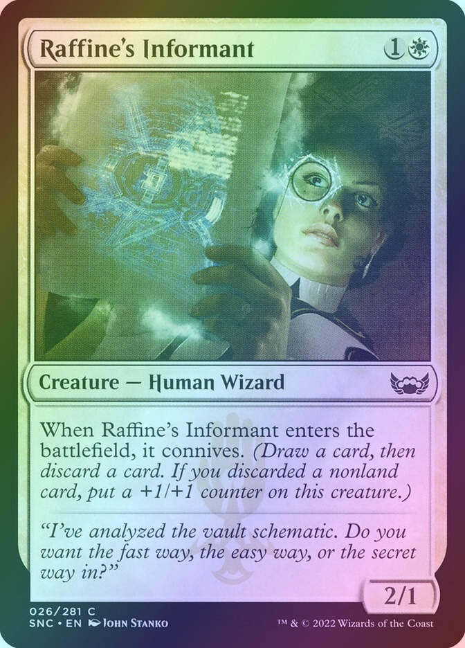 Raffine's Informant (SNC) (26) / Foil