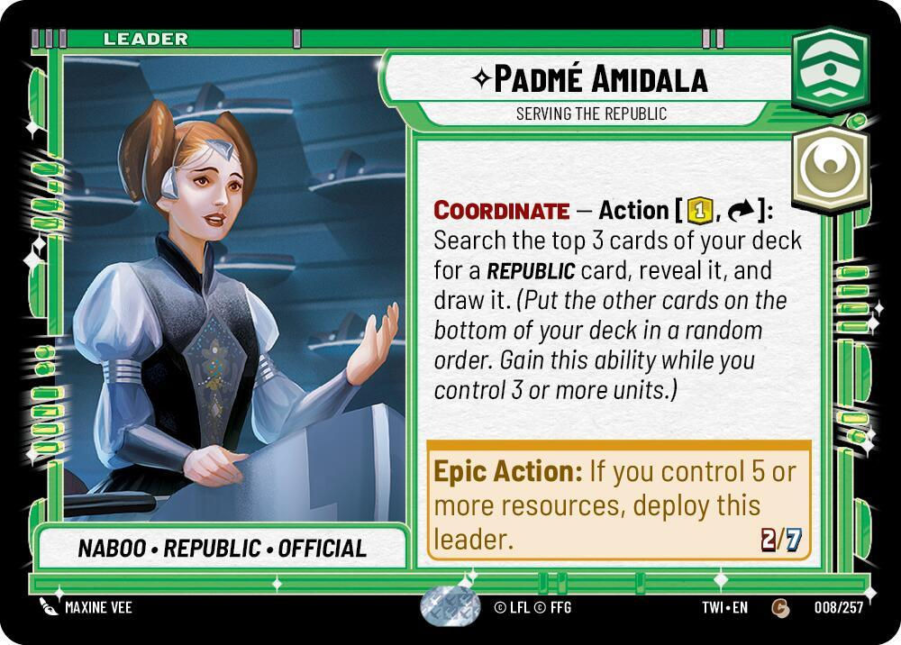 Padmé Amidala - Serving the Republic (TWI) (008/257)
