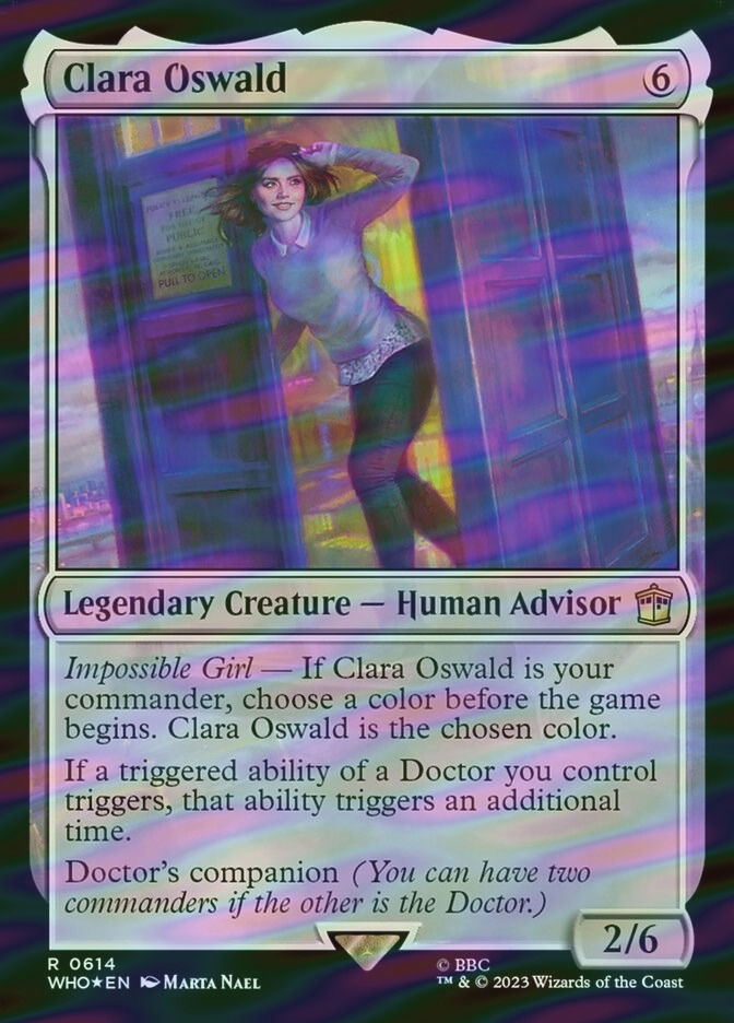 Clara Oswald (WHO) (614) / Surge Foil