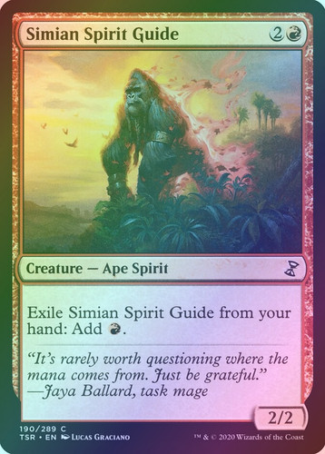 MTG Simian Spirit Guide Foil (外国語版) Simian Spirit Guide (TSR) (190) / Foil | MTG Wolf México