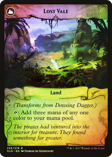 Dowsing Dagger // Lost Vale (XLN) (235) / Foil — cara 2 de 2